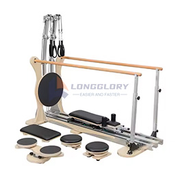 Bord Léim Pilates Adhmaid Maple