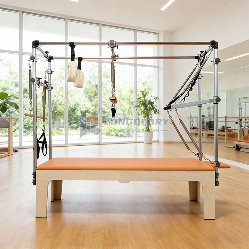 Athchóiritheoir Cadillac Pilates adhmaid Maple
